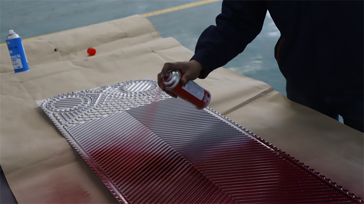 板式熱交換器內部結構 板式熱交換器內部結構